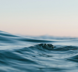 Meer vor Abendrot