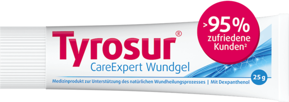 Packshot Tyrosur CareExpert Wundgel 25g